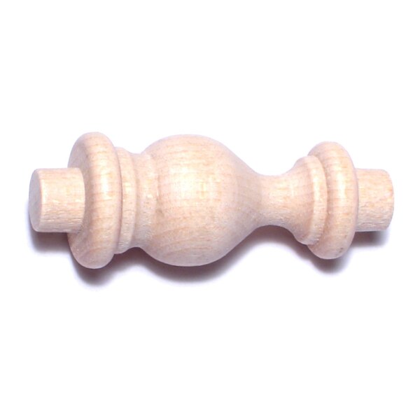 Midwest Fastener 1-1/2" Birch Wood Gallery Rail Spindles 20PK 66821 - main